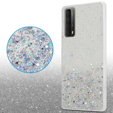 Huawei P SMART 2021 Silikondeksel Glitter