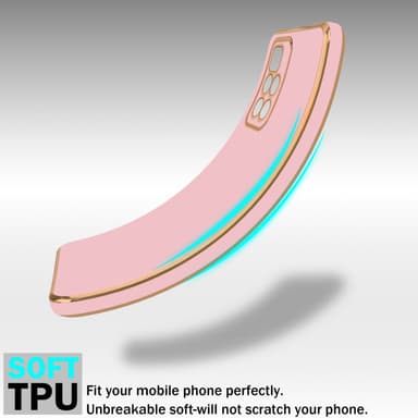 Xiaomi RedMi 10 silikondeksel case (rosa)