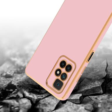 Xiaomi RedMi 10 silikondeksel case (rosa)