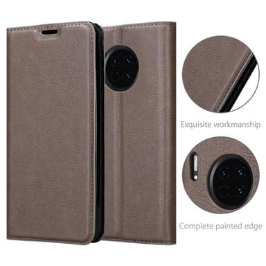 Huawei MATE 30 lommebokdeksel case (brun)