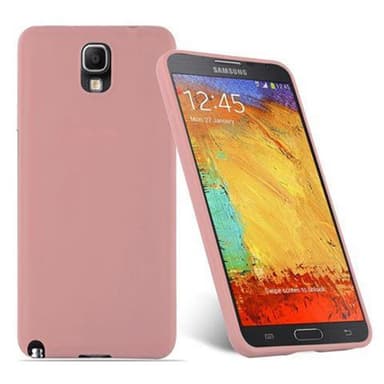 Deksel Samsung Galaxy NOTE 3 Silikon cover (rosa)