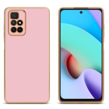 Xiaomi RedMi 10 silikondeksel case (rosa)