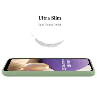 Deksel Samsung Galaxy A32 4G Silikon cover (grønn)