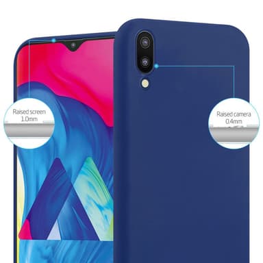 Deksel Samsung Galaxy A10 / M10 Silikon cover (blå)