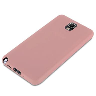 Deksel Samsung Galaxy NOTE 3 Silikon cover (rosa)