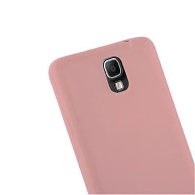 Deksel Samsung Galaxy NOTE 3 Silikon cover (rosa)