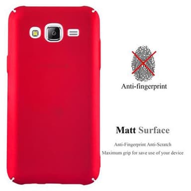 Deksel Samsung Galaxy J5 2015 Case Cover (rød)