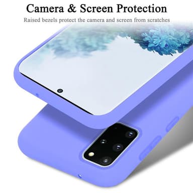 Samsung Galaxy S20 PLUS silikondeksel case (lilla)