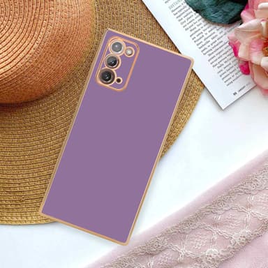 Samsung Galaxy NOTE 20 silikondeksel case (lilla)