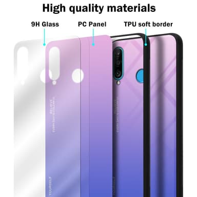 Deksel Huawei P30 LITE Case Cover (svart)