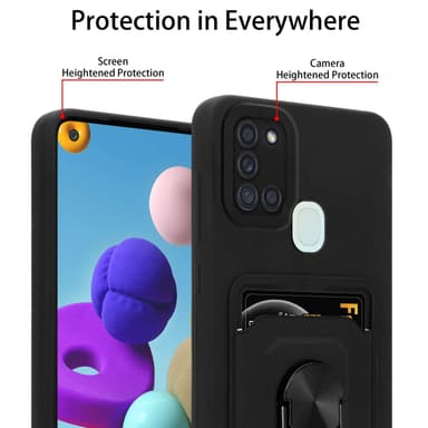 Samsung Galaxy A21s Deksel case (Svart)