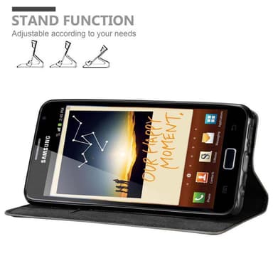 Samsung Galaxy NOTE 1 lommebokdeksel case (brun)