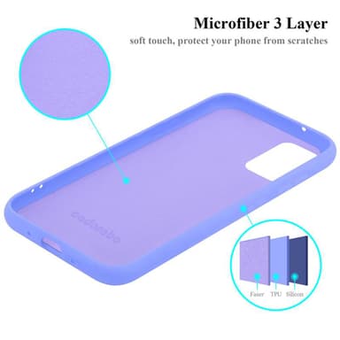 Samsung Galaxy S20 PLUS silikondeksel case (lilla)