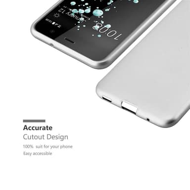 Deksel HTC U PLAY Case Cover (sølv)