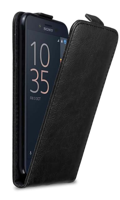 Sony Xperia X COMPACT deksel flip cover (svart)