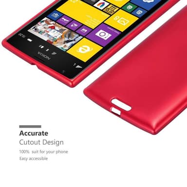 Deksel Nokia Lumia 1520 Case Cover (rød)