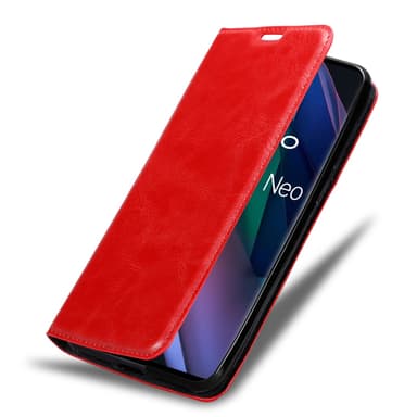 Oppo FIND X3 NEO lommebokdeksel case (rød)