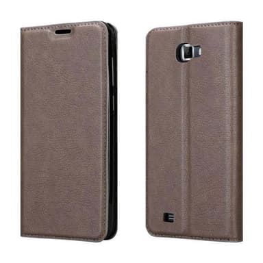 Samsung Galaxy NOTE 1 lommebokdeksel case (brun)