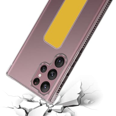 Samsung Galaxy S22 ULTRA Deksel Case Cover (gul)