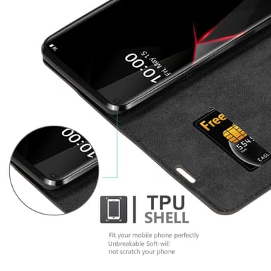 LG Velvet lommebokdeksel case (brun)