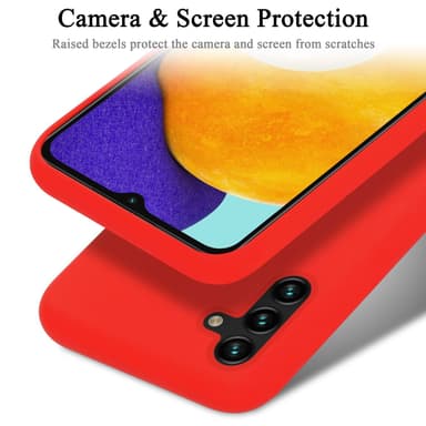 Samsung Galaxy A13 5G silikondeksel case (rød)