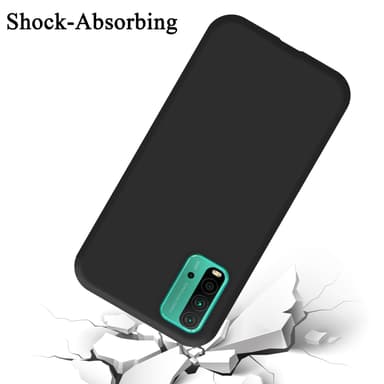 Xiaomi RedMi 9T / POCO M3 silikondeksel case (svart)