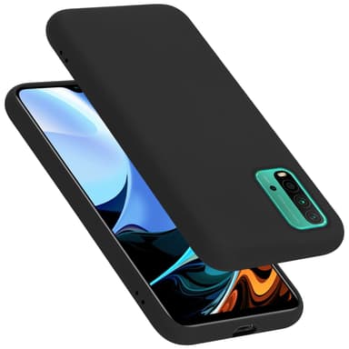 Xiaomi RedMi 9T / POCO M3 silikondeksel case (svart)