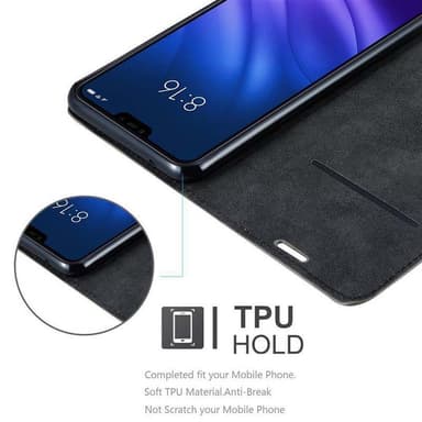 Xiaomi Mi 8 LITE lommebokdeksel case (brun)