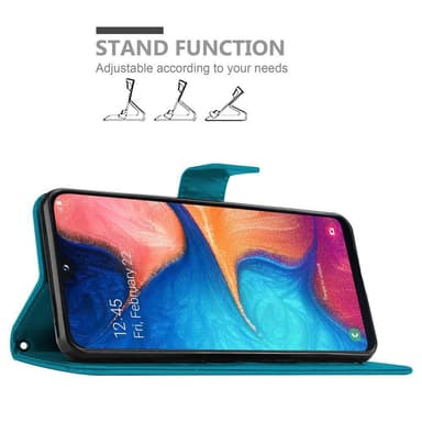 Samsung Galaxy A10e / A20e lommebokdeksel Blomster