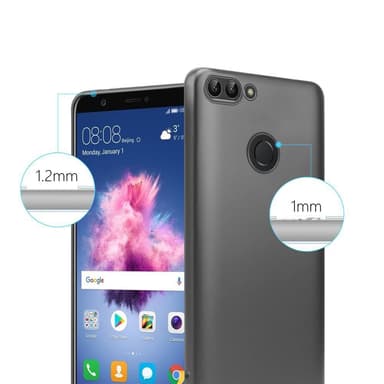 Deksel Huawei P SMART 2018 / Enjoy 7S Case Cover (grå)