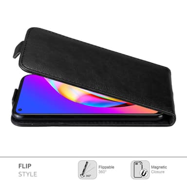Oppo A94 5G deksel flip cover (svart)