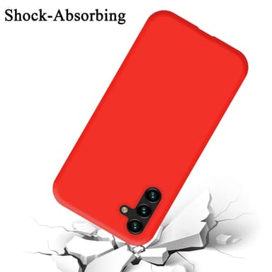 Samsung Galaxy A13 5G silikondeksel case (rød)