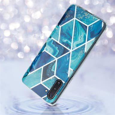 Samsung Galaxy NOTE 10 lommebokdeksel etui (blå)