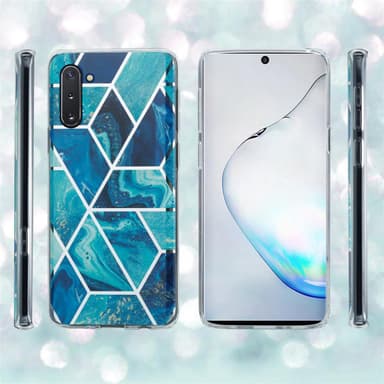 Samsung Galaxy NOTE 10 lommebokdeksel etui (blå)