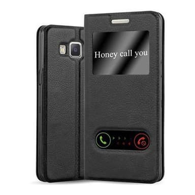 Samsung Galaxy A5 2015 lommebokdeksel cover (svart)