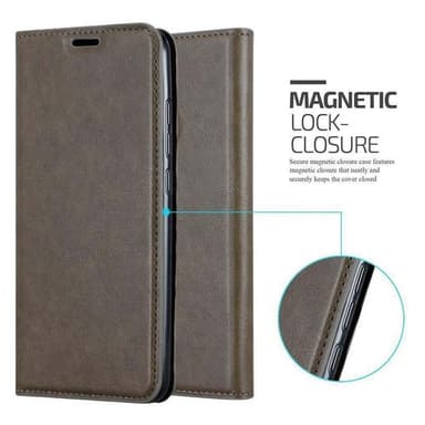 Xiaomi Mi 8 LITE lommebokdeksel case (brun)