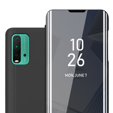 Xiaomi RedMi 9T / POCO M3 lommebokdeksel etui (svart)