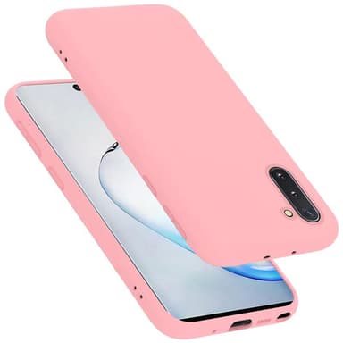 Samsung Galaxy NOTE 10 silikondeksel case (rosa)