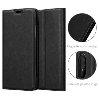 Sony Xperia 1 II lommebokdeksel case (svart)