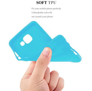 Samsung Galaxy J1 2015 Deksel Case Cover (blå)