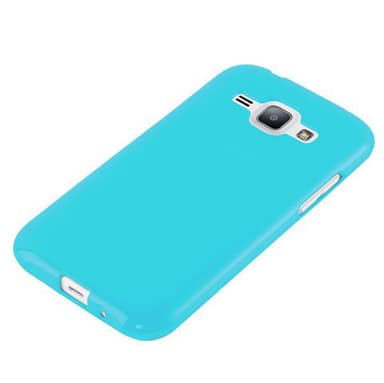 Samsung Galaxy J1 2015 Deksel Case Cover (blå)