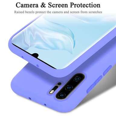 Huawei P30 PRO silikondeksel case (lilla)