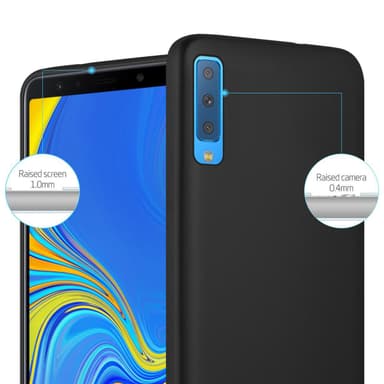 Deksel Samsung Galaxy A7 2018 Case Cover (svart)