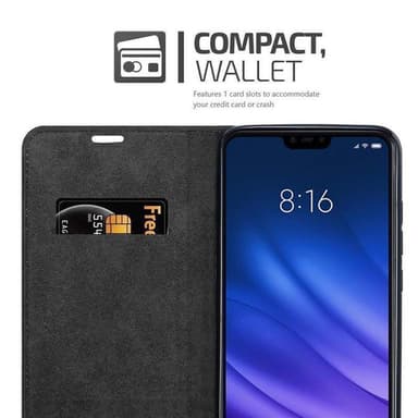 Xiaomi Mi 8 LITE lommebokdeksel case (brun)