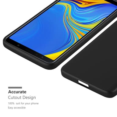 Deksel Samsung Galaxy A7 2018 Case Cover (svart)