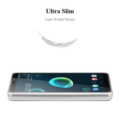 Deksel HTC Desire 12 PLUS Case Cover (sølv)