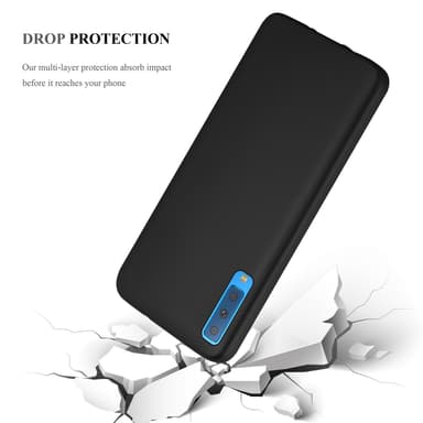 Deksel Samsung Galaxy A7 2018 Case Cover (svart)