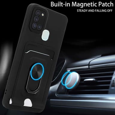 Samsung Galaxy A21s Deksel case (Svart)