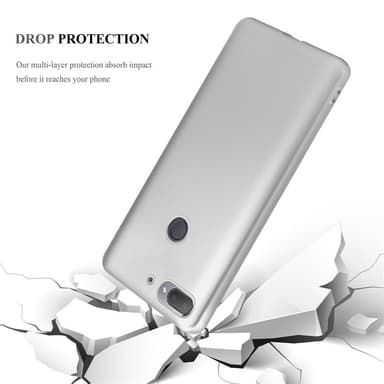 Deksel HTC Desire 12 PLUS Case Cover (sølv)