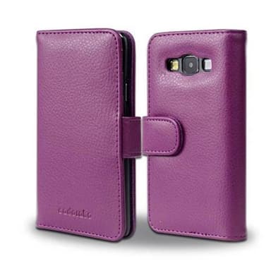 Samsung Galaxy A3 2015 lommebokdeksel case (lilla)